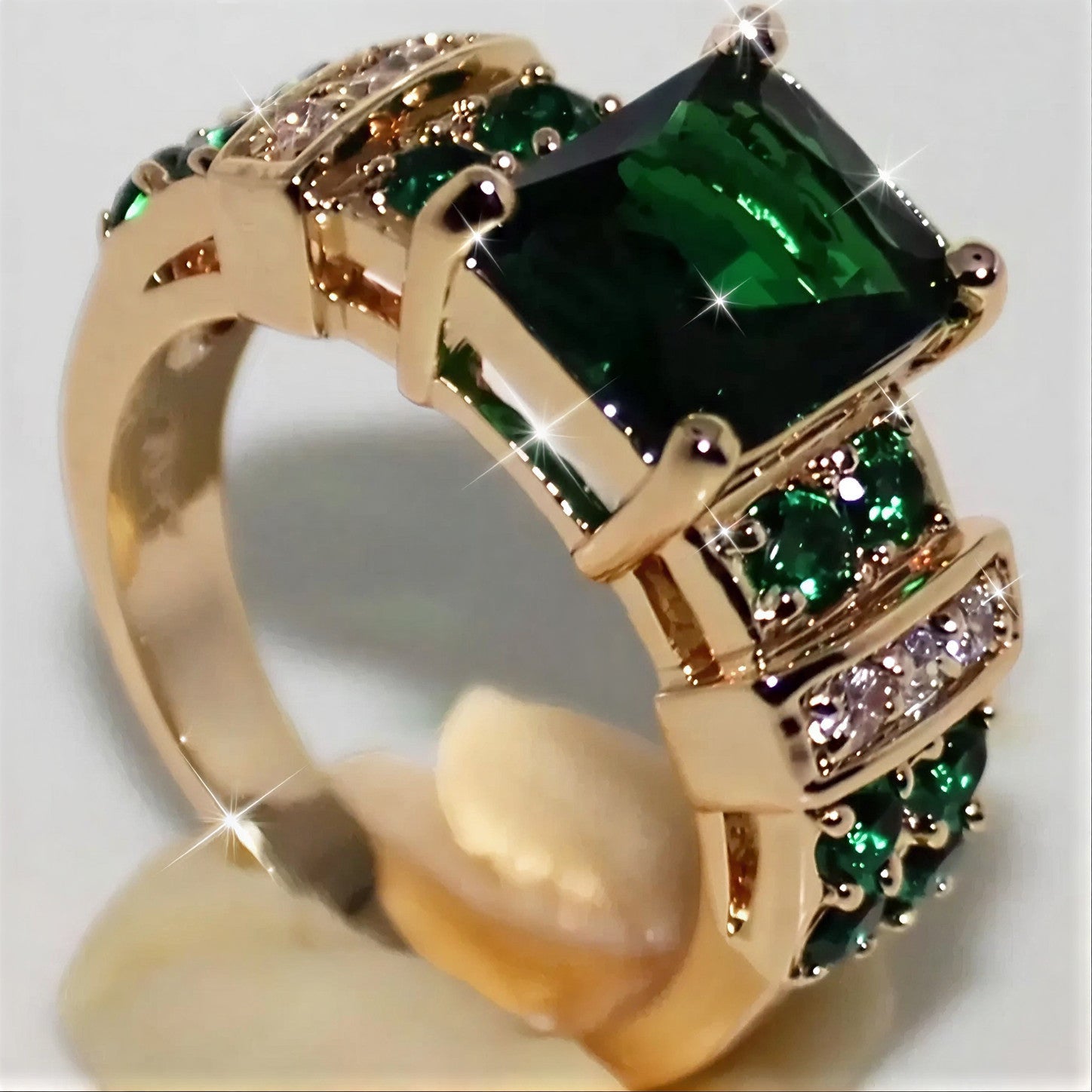 Lafayette Emerald Statement Ring