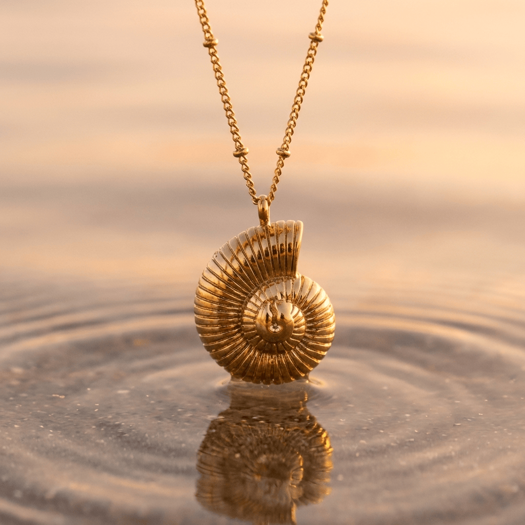 The Golden Shell Necklace