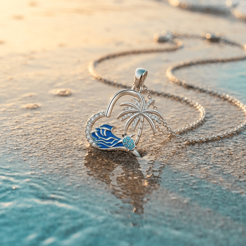 Island Heart Necklace