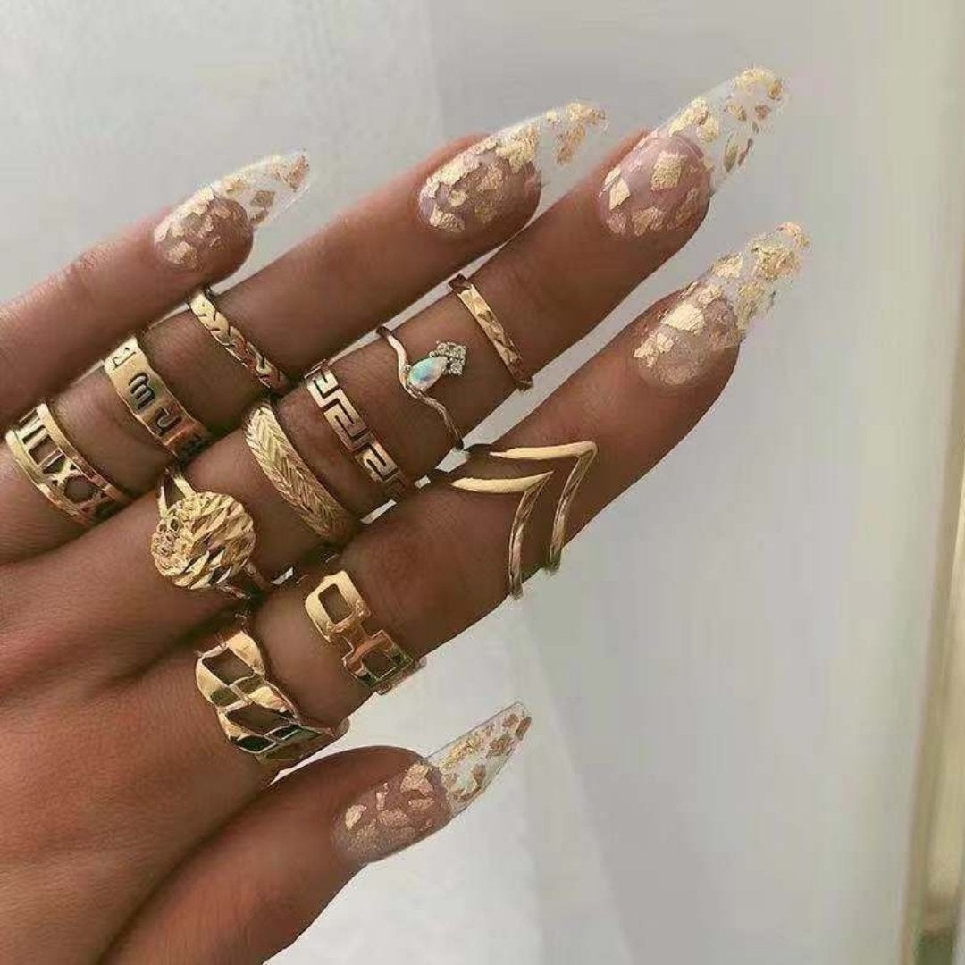 Exclusive Set of 8 to 12 Unique Rings