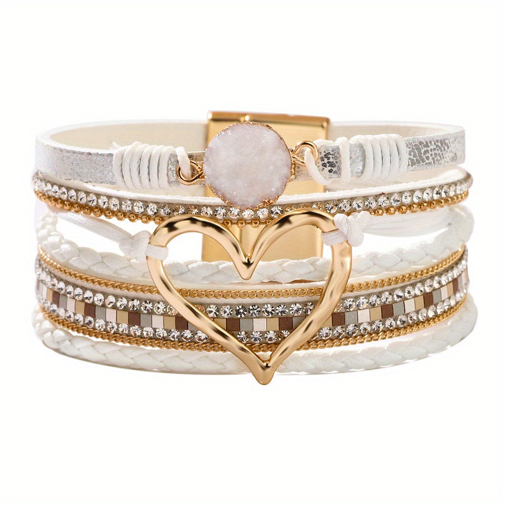 Bohemian Multi-Layer Leather Bracelet
