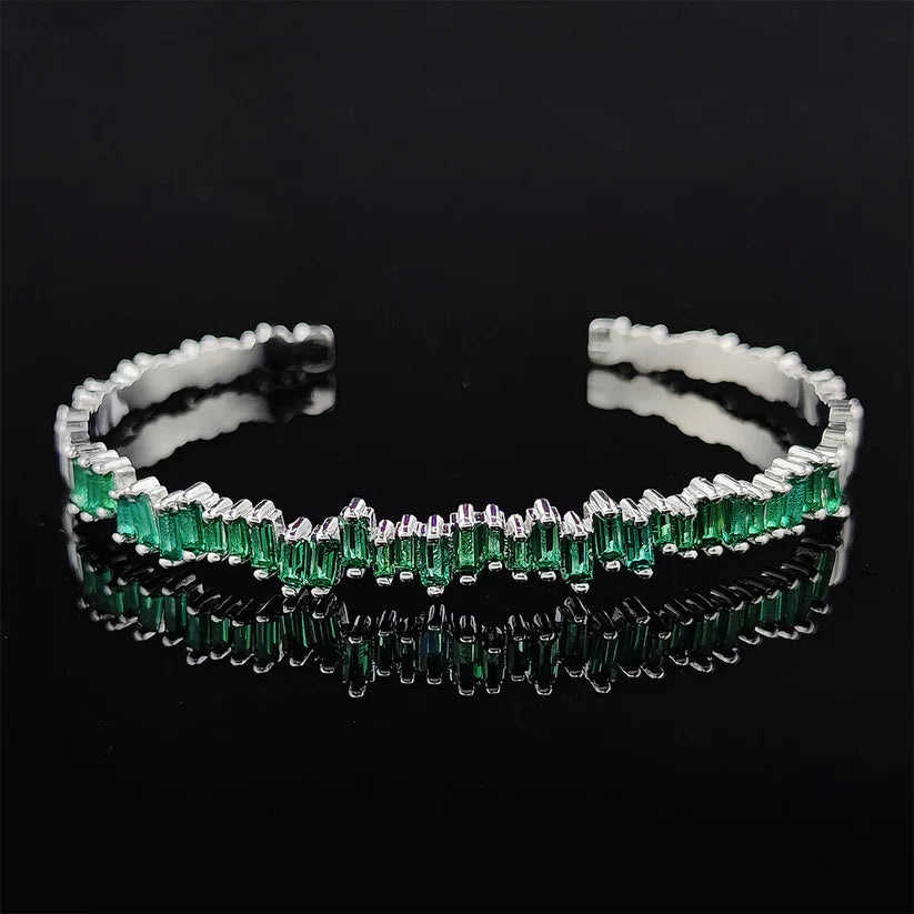 Leonore Emerald Crystal Ring