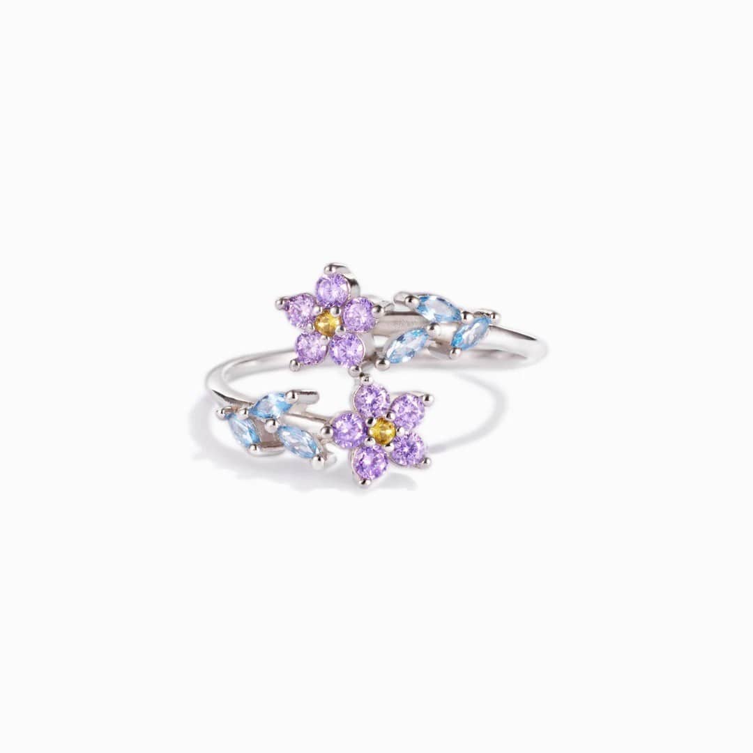 Purple Blue Grace Ring (Adjustable)