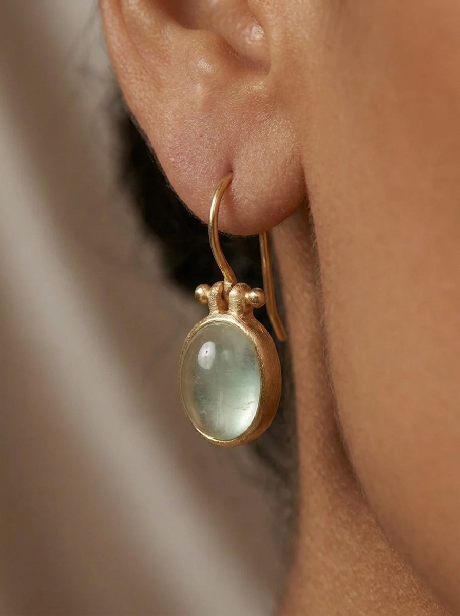 Exclusive Vintage Moonstone Earrings