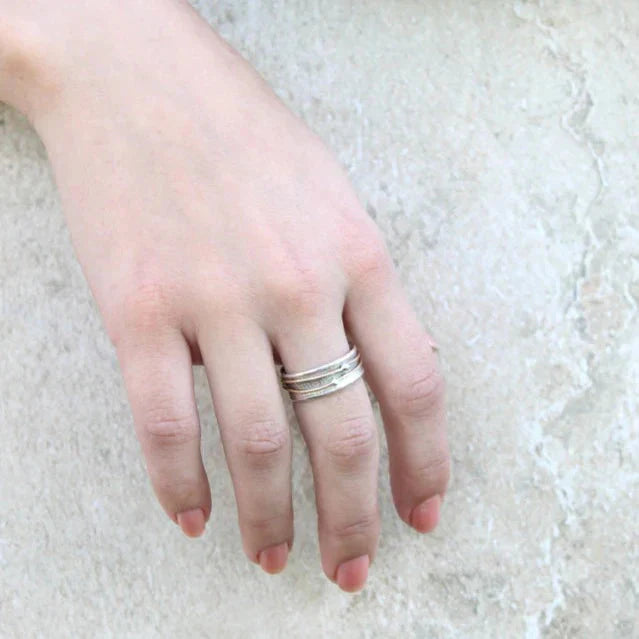 Shine - Gold Layered Silver Ring