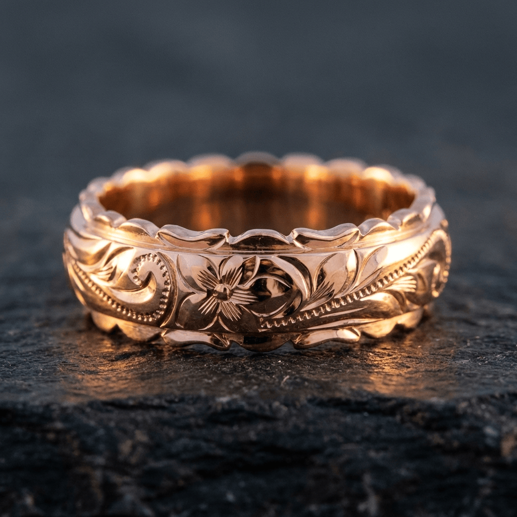 Gloria's Garden Band Ring