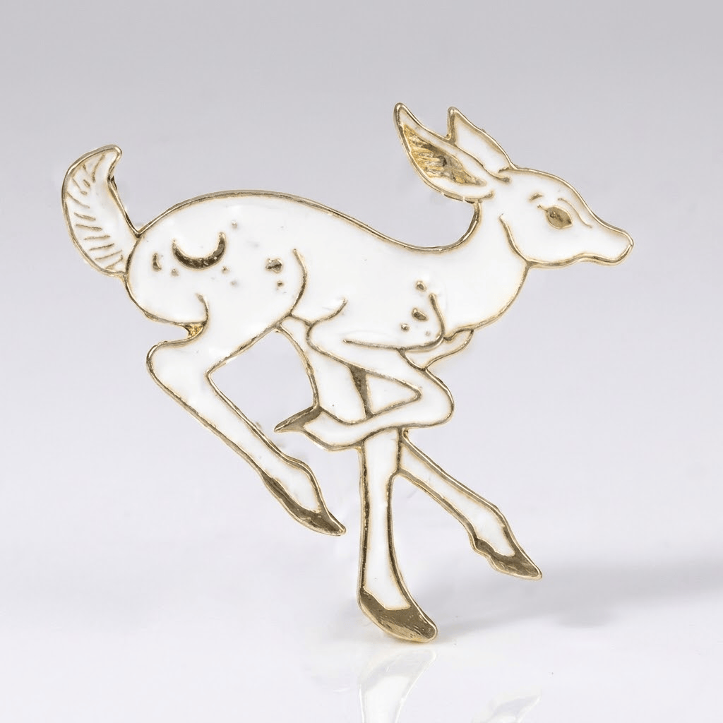 Deer Brooch