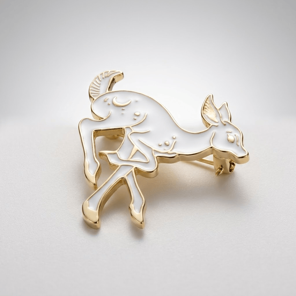 Deer Brooch