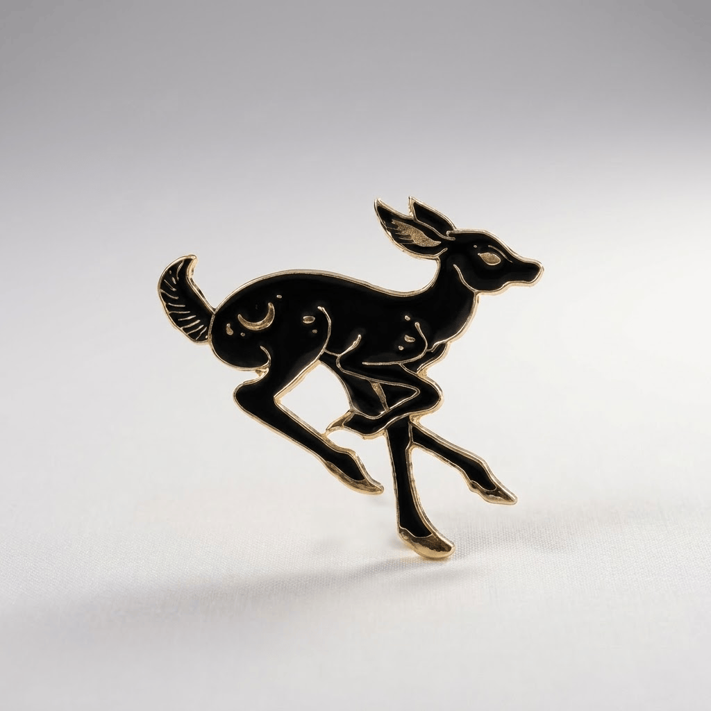 Deer Brooch