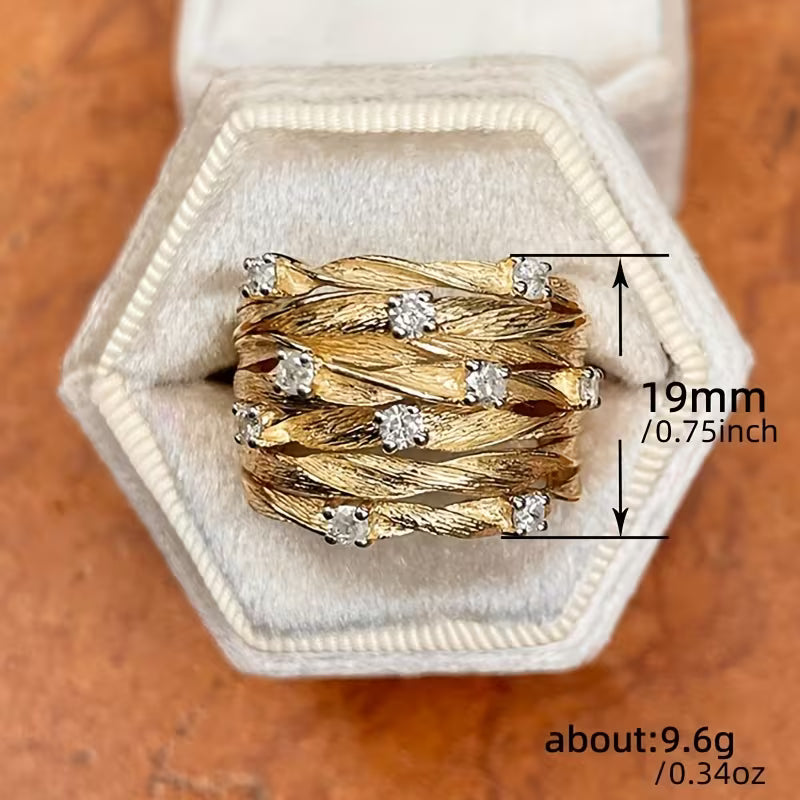 Vintage Gold Boho Ring