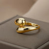 Adjustable Golden Ring