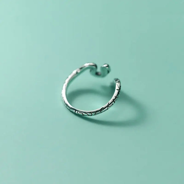 Sterling Silver Snake Ring