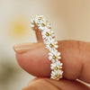 Blossom - Adjustable Daisy Ring