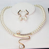 Exclusive Natural Pearl Necklace and Earring Set