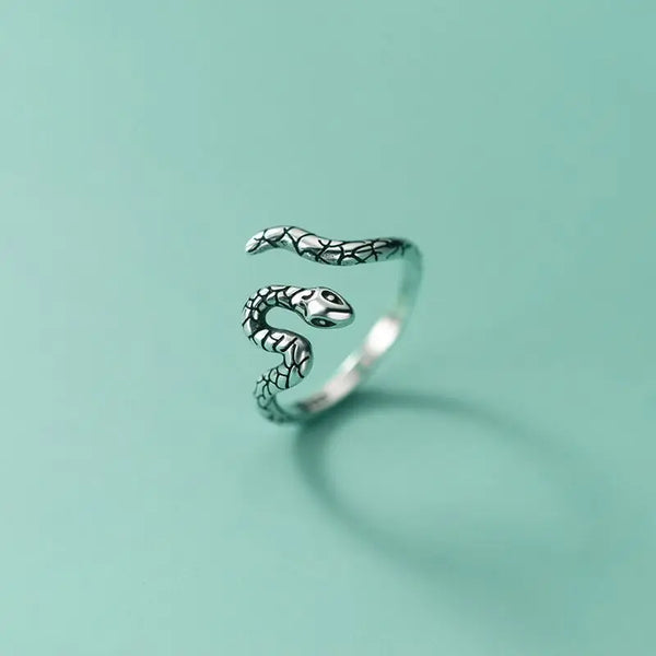 Sterling Silver Snake Ring