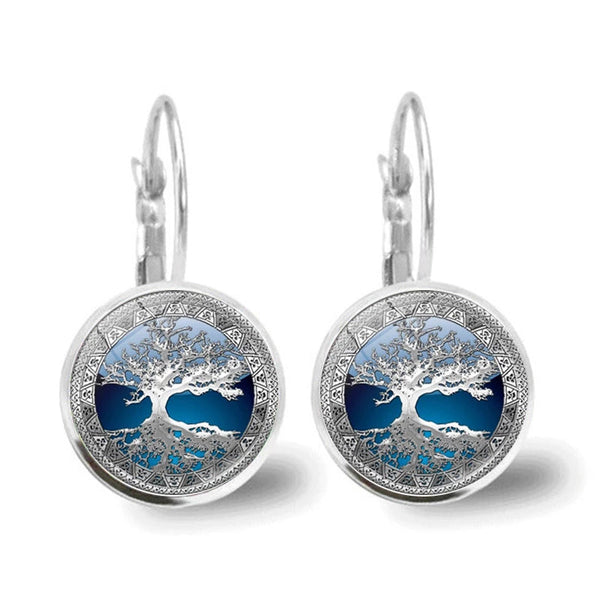 Harmony - Silver Tree Earrings