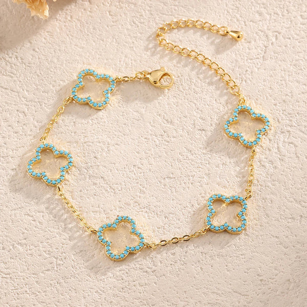 Clover Charm Bracelet