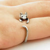 Adorable Mouse Wrap Ring – Vintage Adjustable Jewelry
