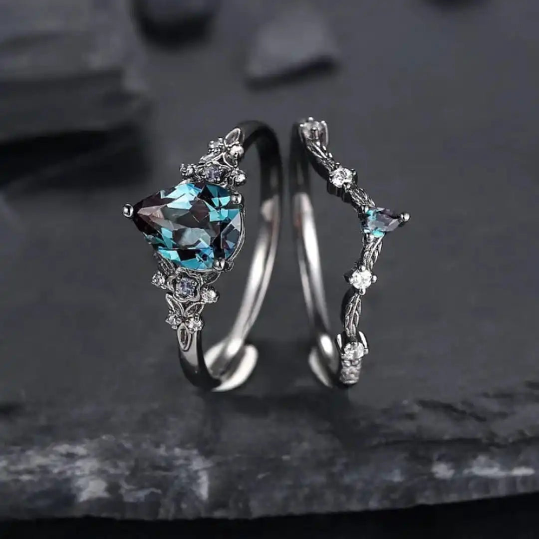 Sapphire Ring Set