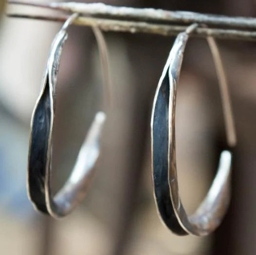 Elegant Large Circle Earrings
