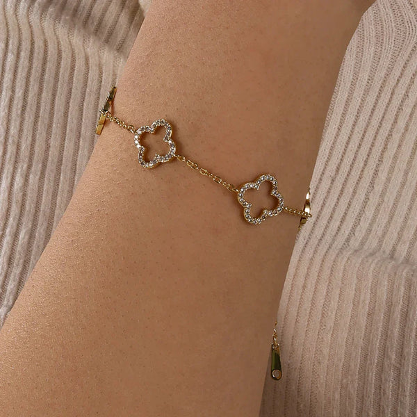 Clover Charm Bracelet