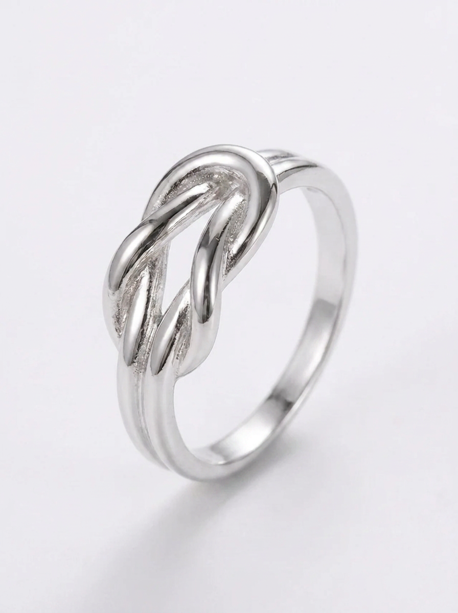 Vintage Gold & Silver Knot Ring