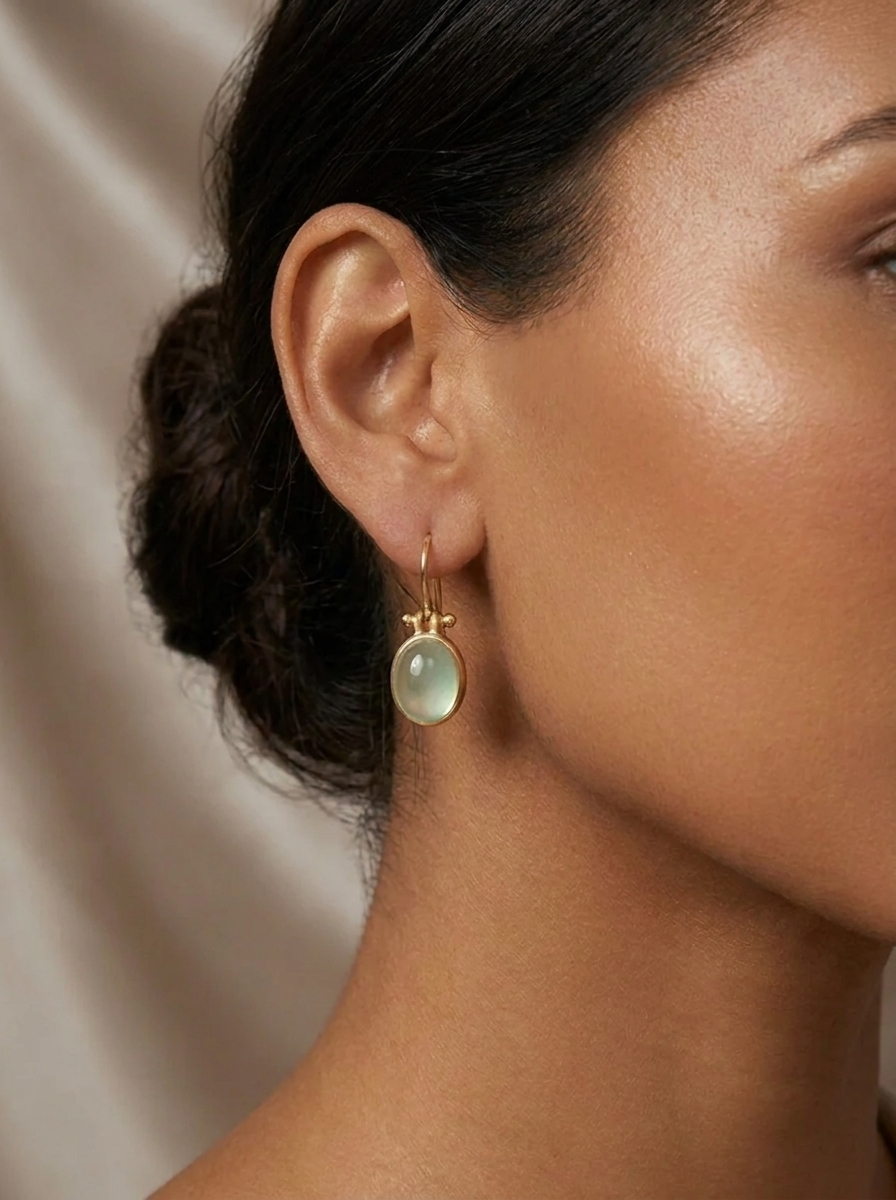 Exclusive Vintage Moonstone Earrings